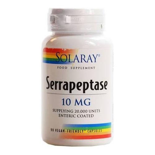 SERRAPEPTASE 90 CAPS SOLARAY