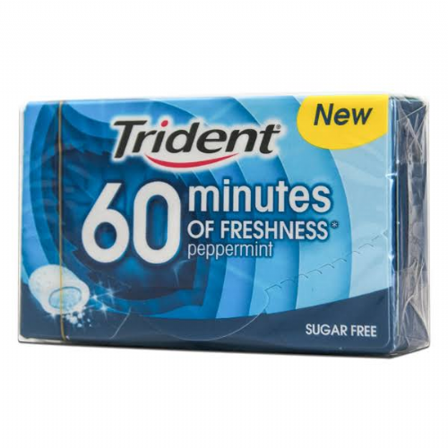 CHICLE TRIDENT 40 MIN HIER 16U