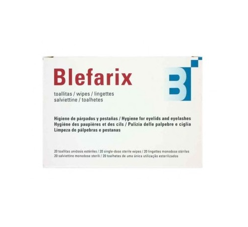 Blefarix Toallitas 2,5ml 50 Uds