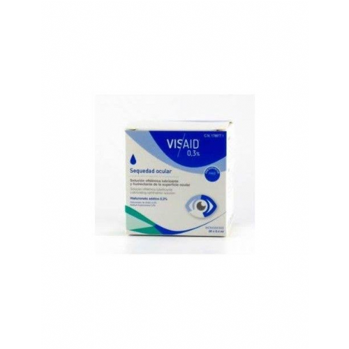 Visaid 0.3% gotas oculares estéril 0.4 ml 30 monodosis