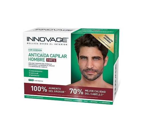 INNOVAGE CAPILAR HOMBRE FORTE (30 CAPS 2 U)