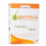 BIOTINA CABELLO Y UÑAS DRASANVI 45 COMPRIMIDOS